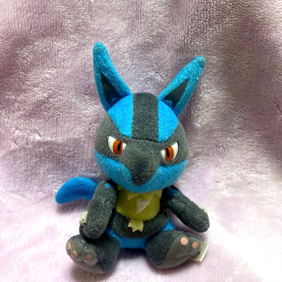ポケモンフレンズ 2005 ルカリオ マスコット ぬいぐるみ レトロ 当時物