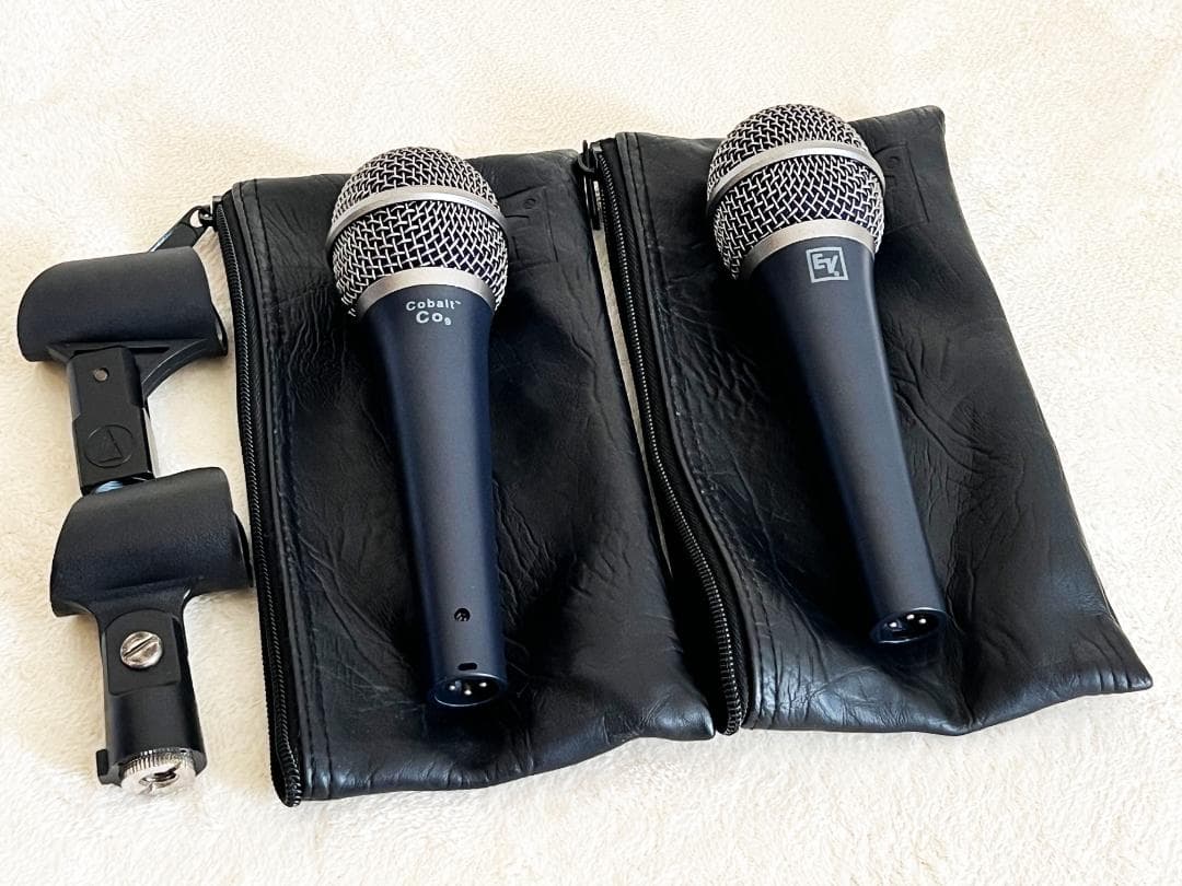 【美品】Cobalt Co9 ダイナミックマイク 2本セットケース＋ケーブル付き Amazon.co.jp: 金属ボディPGM-58 Pro-group(プロ・グループ) 【マイク