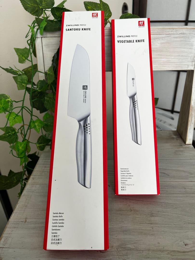 ZWILLING PROFILE 三徳包丁❤️ベジタブルナイフセット ZWILLING J.A. HENCKELS ヘンケルス ステンレス包丁セット