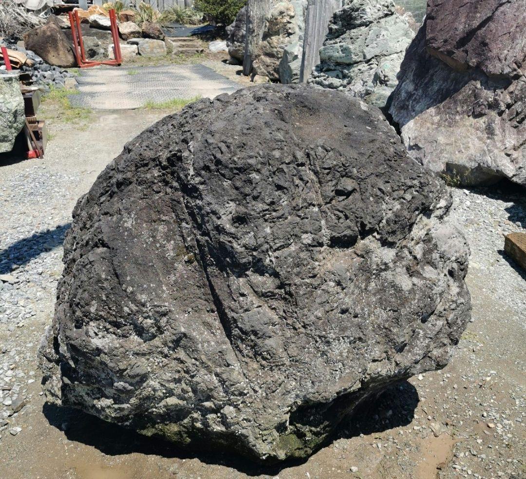 浅間溶岩石　345キロ　庭石　石　石材 庭　坪庭　ガーデニング 溶岩石 庭石 黒 庭 石 自然石 ロックガーデン ガーデニング ドライ