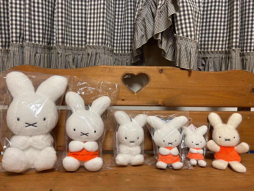 ファーストミッフィー ぬいぐるみ まとめ売り miffy ミッフィーぬいぐるみ/25cm/フラッフィー/ピンク(25cm