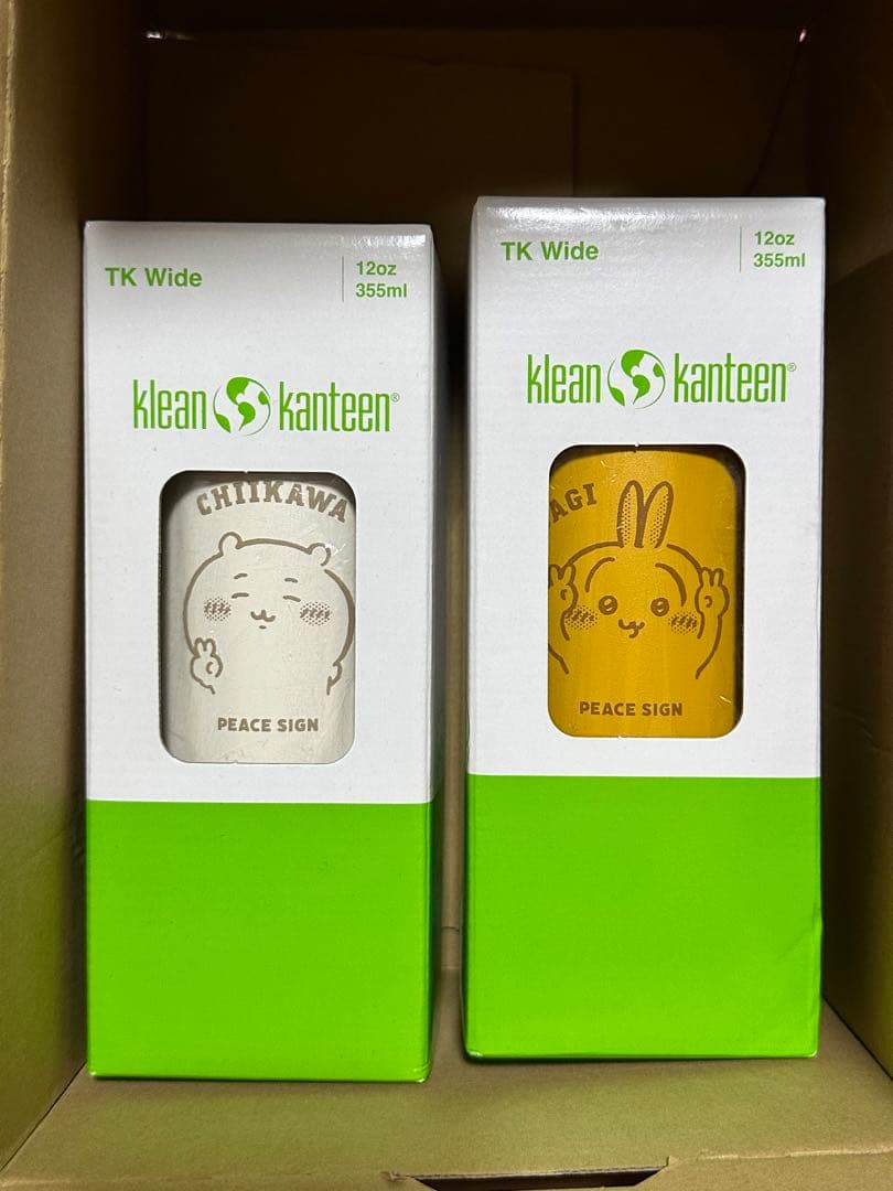 ちいかわ × Klean Kanteen インスレートボトル ちいかわ × クリーンカンティーン】アメリカ・カリフォルニアの