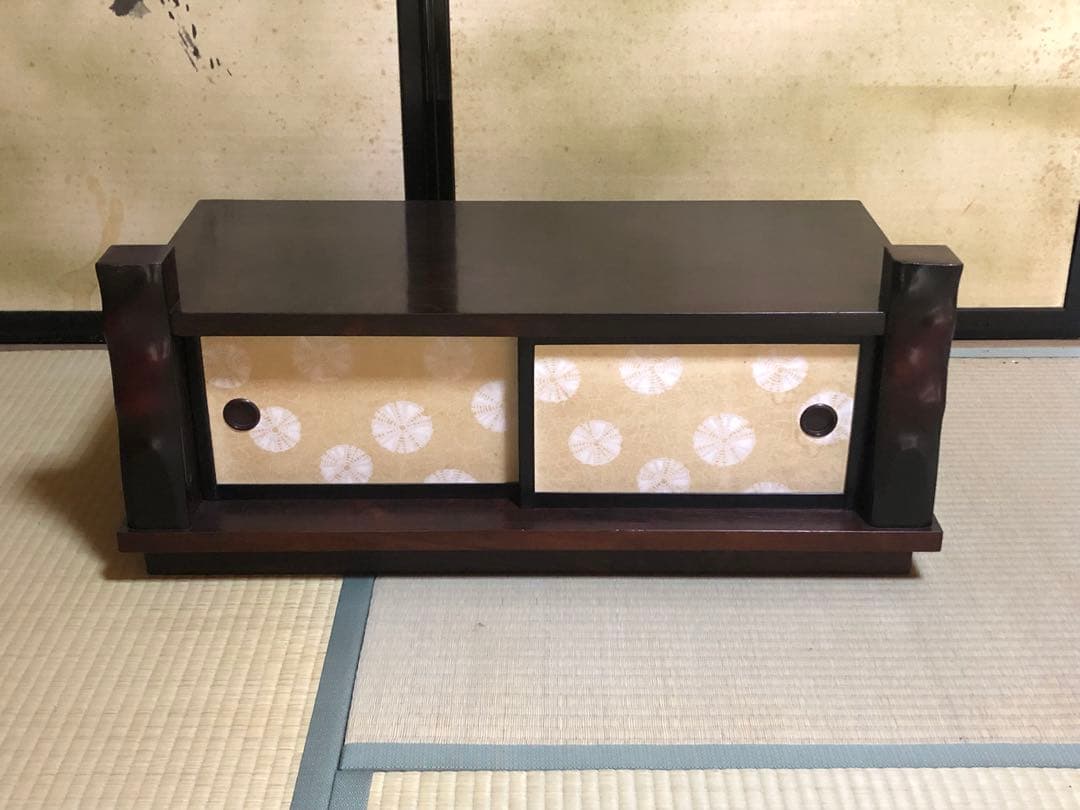 置き床　置床　飾り棚　和家具 楽天市場】置床 和室 置き床 床の間 飾り棚 和風 サイドボード