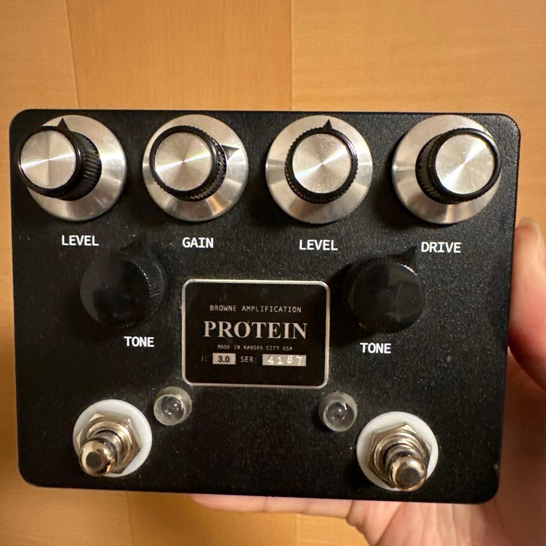 Brown Amplification PROTEIN ギターエフェクター russo-music-browne-