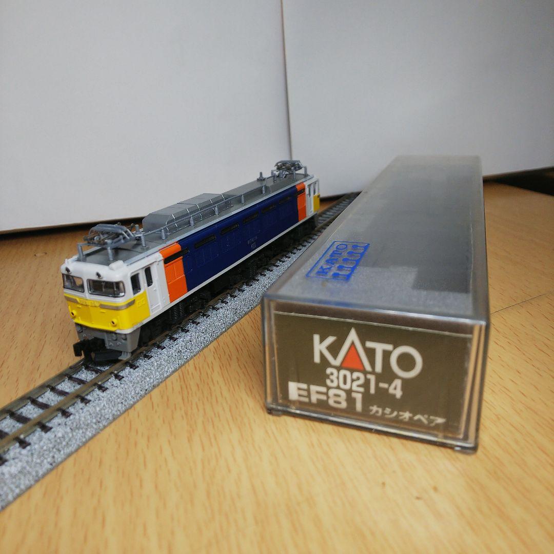 kato DCC 3021-4 EF81 カシオペア 🔴入線🟣 kato 3021-4 EF81 89号機 カシオペア - 竹ノ塚総合車両