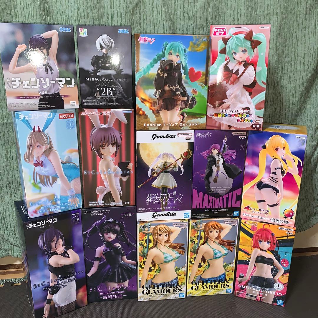 プライズフィギュア 美少女キャラ まとめ売り 14点 美少女フィギュア まとめ売り ジャンク プライズ - メルカリ