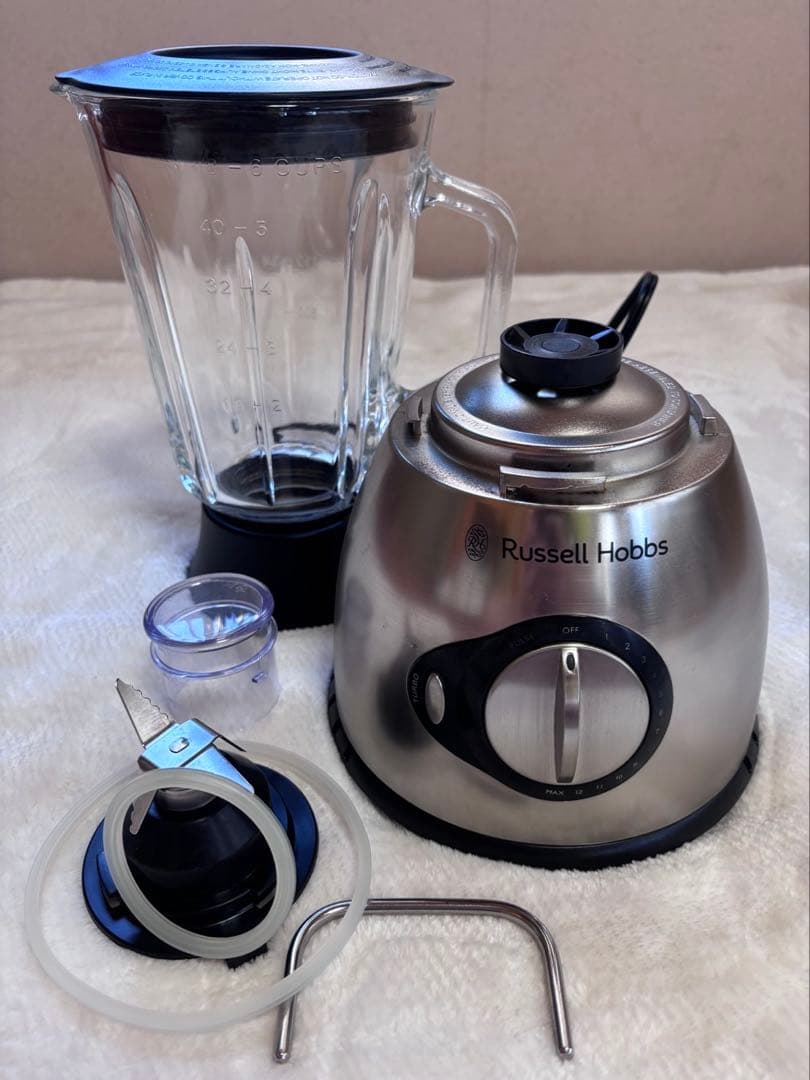 パワーブレンダー　ミキサー　russell hobbs ラッセルホブス ベーシックブレンダー 500ml ガラス容器 Russell Hobbs
