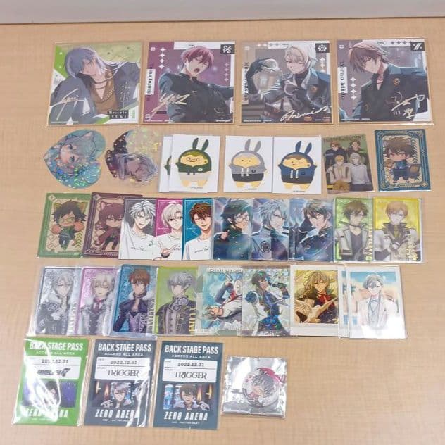 ➀アイナナ 紙類 特典 色紙 ぱしゃこれ 箔押しなど 大量 まとめ売り