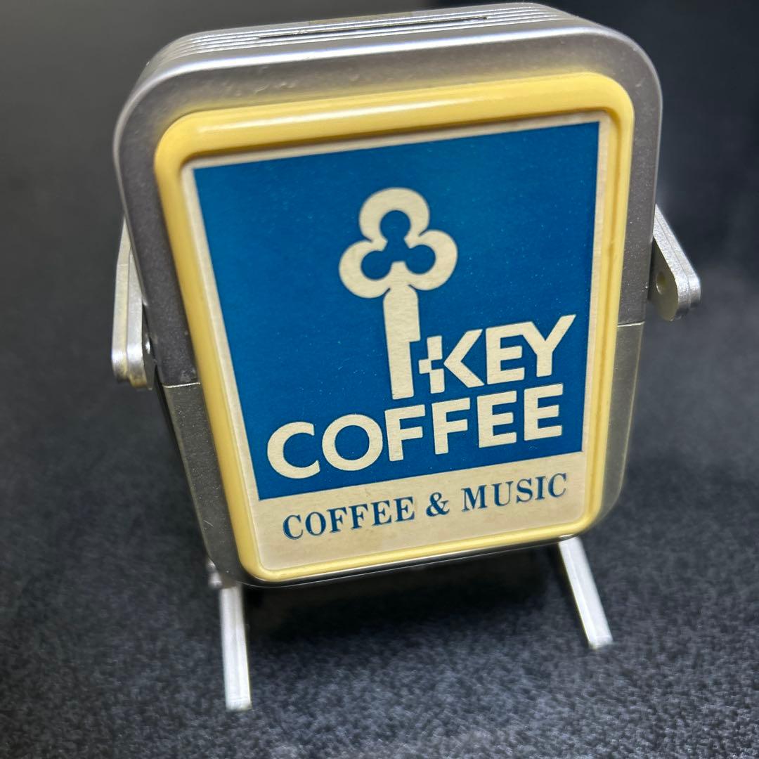 キーコーヒー 喫茶店 ミニチュア 看板 貯金箱 レトロ - メルカリ