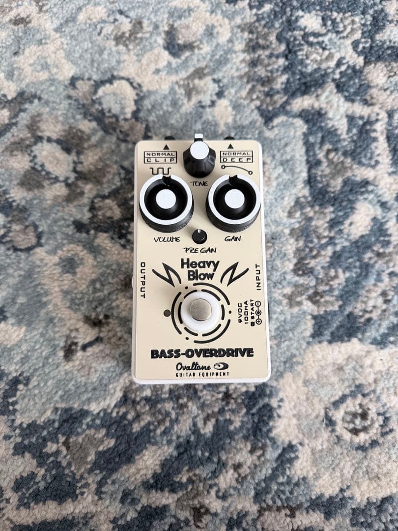 Ovaltone Heavy Blow ベースオーバードライブ HEAVY BLOW BASS-OVERDRIVE – Ovaltone -handmade effect pedals-