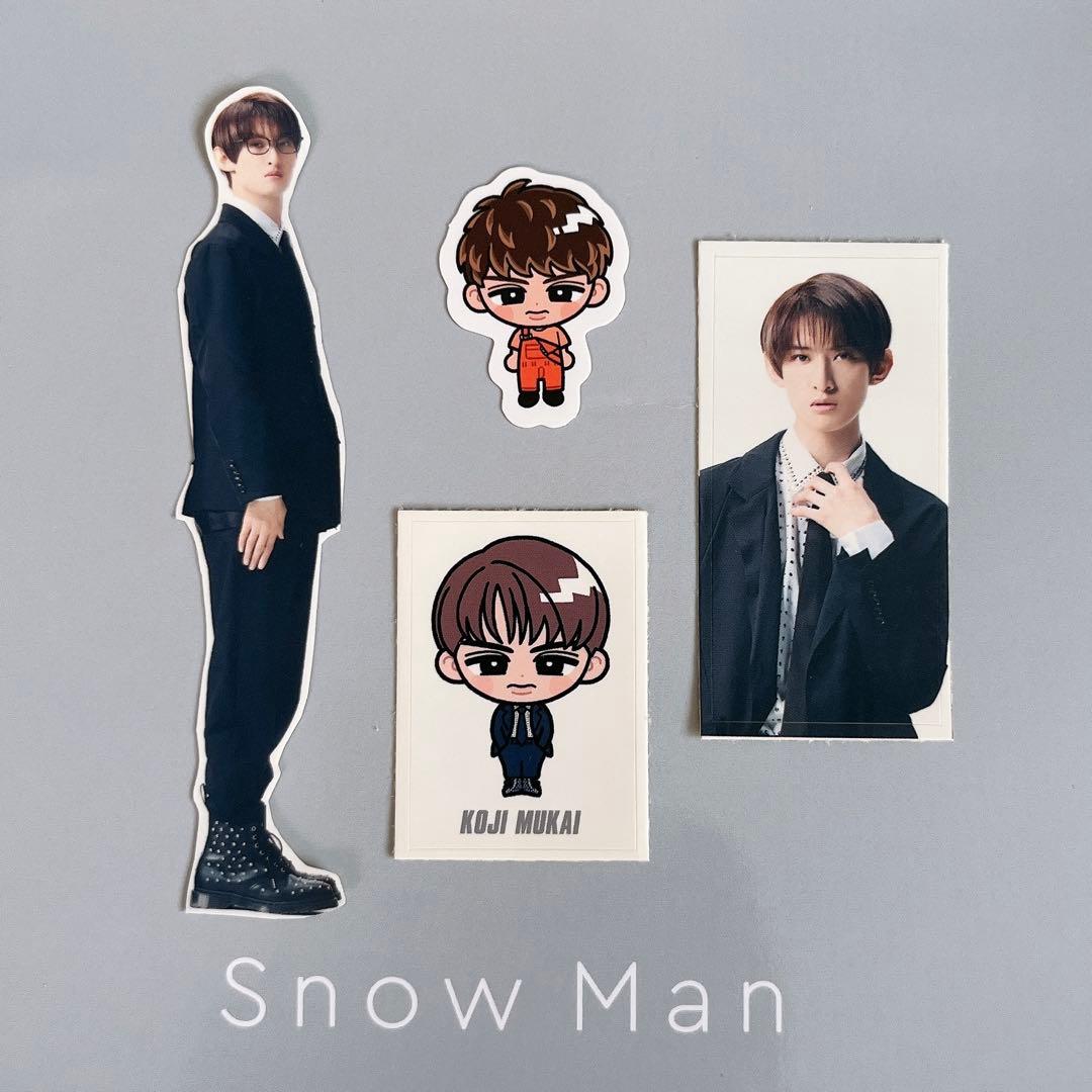 Snow Man 向井康二 スノラボ すのチル ステッカー ブラザービート 特典