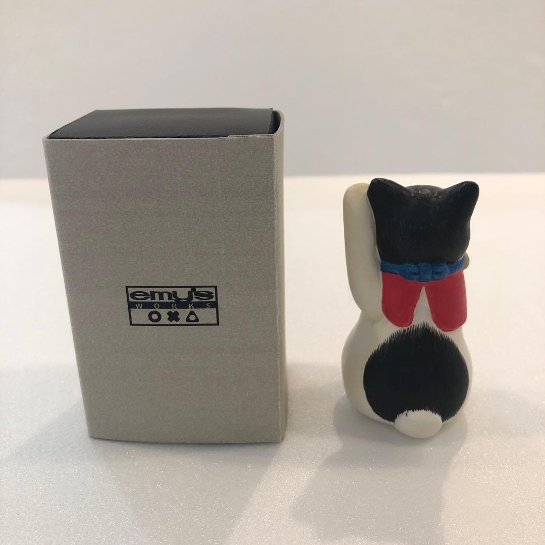 新品】天野千恵美 招き猫 CATBOX 海猫堂 置物 犬張子 H7cm - メルカリ