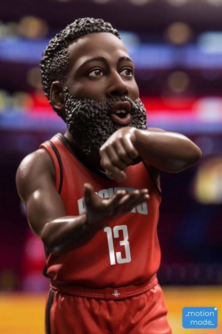 Motion mode NBA選手 James Harden ジェームズハーデン 1/9 モーションマスターピース コレクティブル フィギュア/ NBA