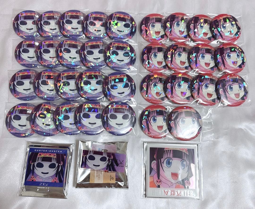 HUNTER×HUNTER ホログラム缶バッジ アルカ ナニカ まとめ売り】 HUNTER×HUNTER アルカ ナニカ - メルカリ