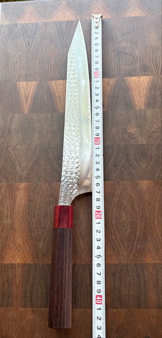 黒崎優 閃光 鋭 切付 筋引 包丁 270mm 紫檀 粉末ハイス - メルカリ