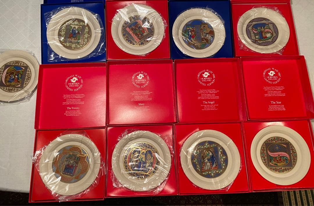 ⭐️HORNSEA ⭐️CHRISMAS PLATE９枚揃い ホーンジー（Hornsea）ビンテージ食器の商品一覧【公式】アンティーク