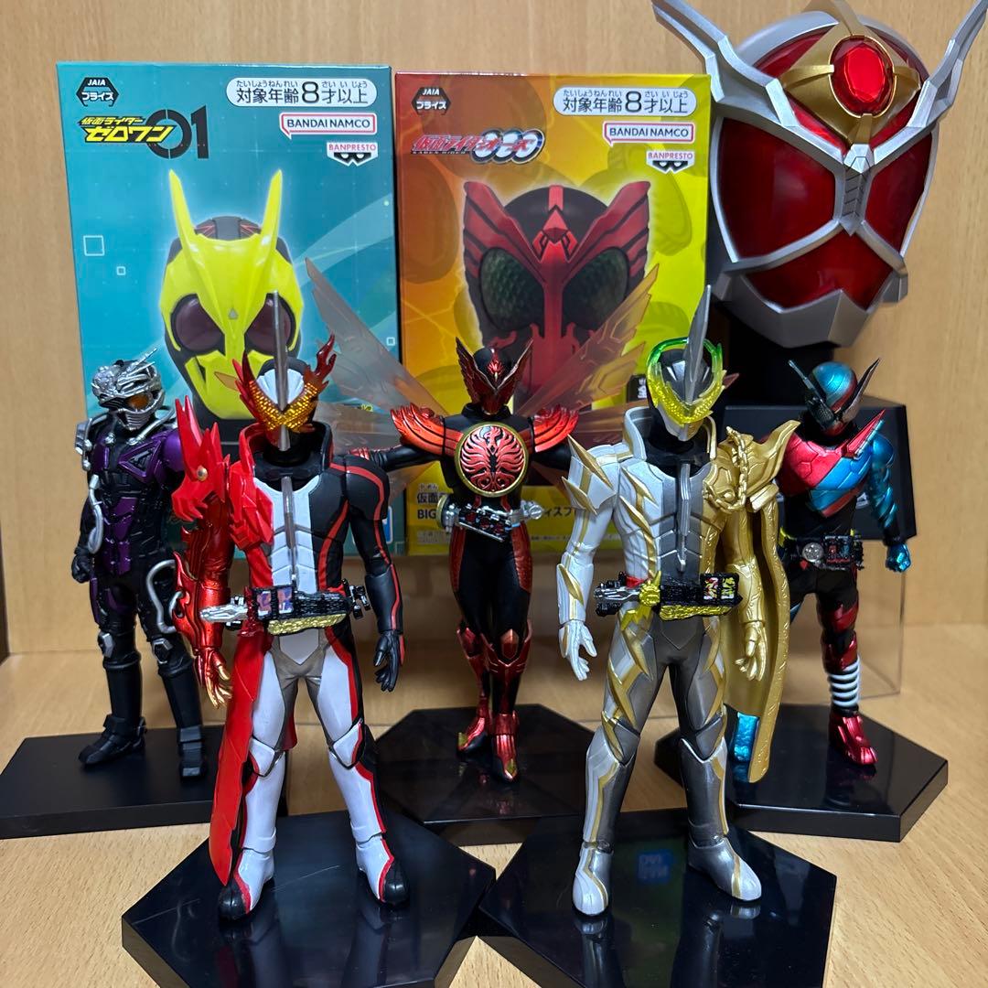 仮面ライダーフィギュア5種&BIGサイズ ソフビマスクディスプレイ 🔥新商品入荷🔥／ #仮面ライダーガヴ から BIGサイズソフビマスク
