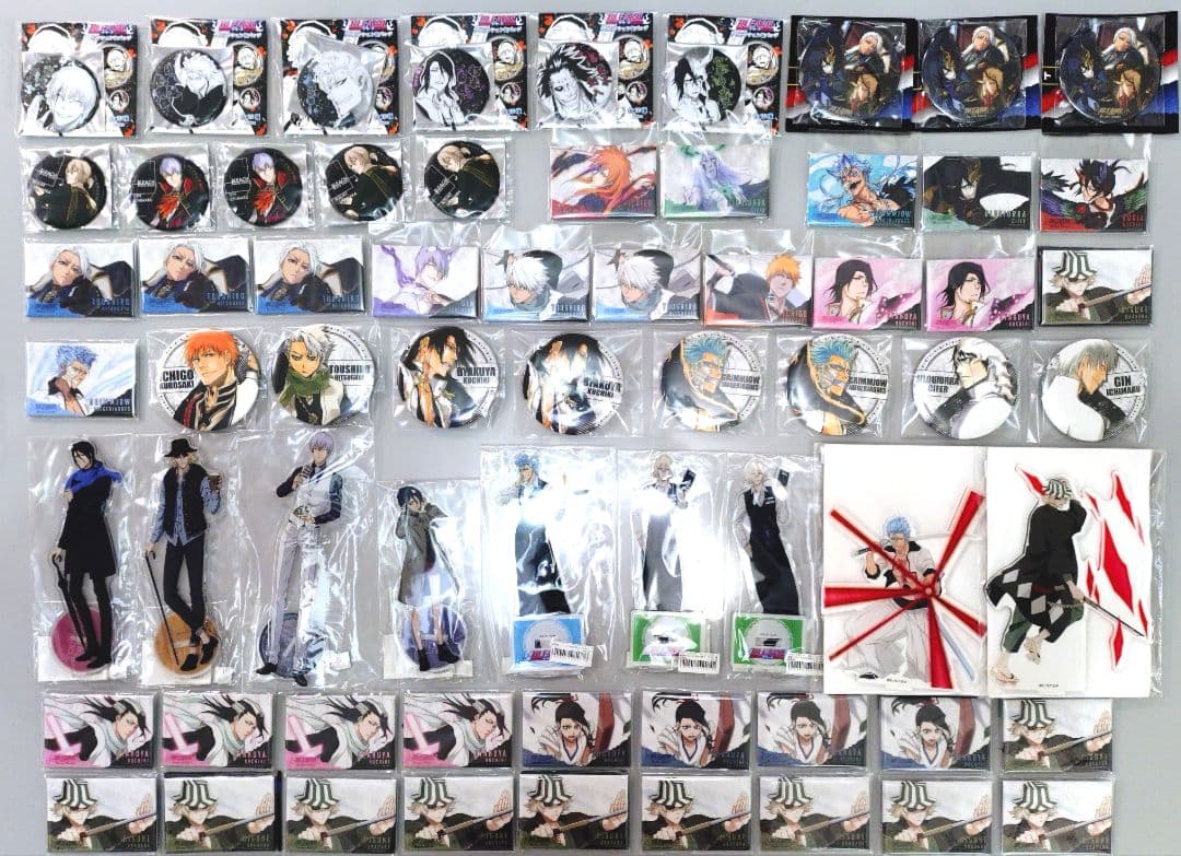 BLEACH ジャンプ展 缶バッジ ブレソル 浦原 グリムジョー 白哉 170点 Amazon.co.jp: BLEACH 原作缶バッジ グリムジョー : おもちゃ