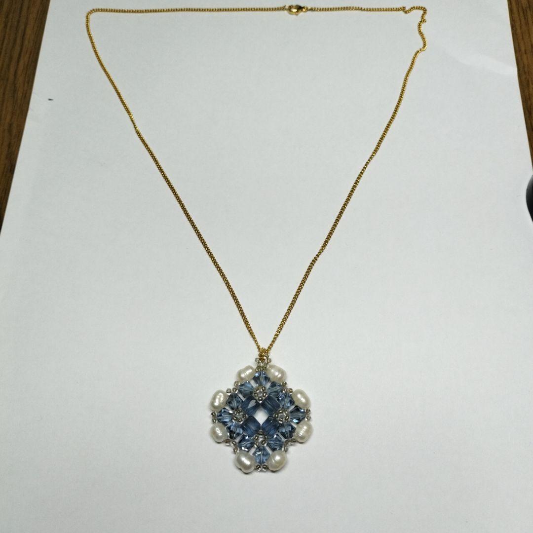 ハンドメイドビーズ ペンダント - メルカリ