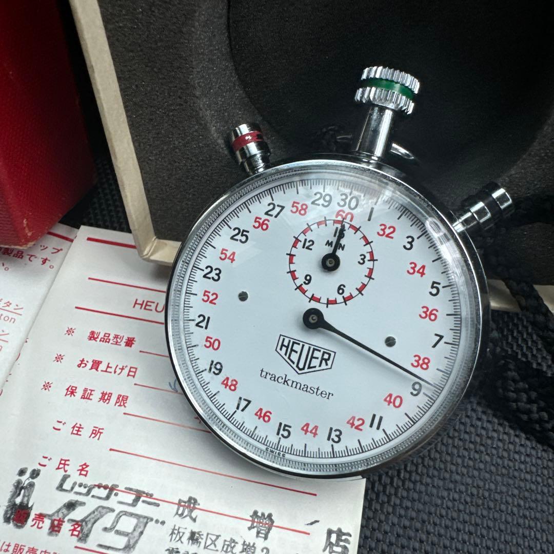 HEUER ホイヤー トラックマスター#32 ストップウォッチ HS8032 - メルカリ