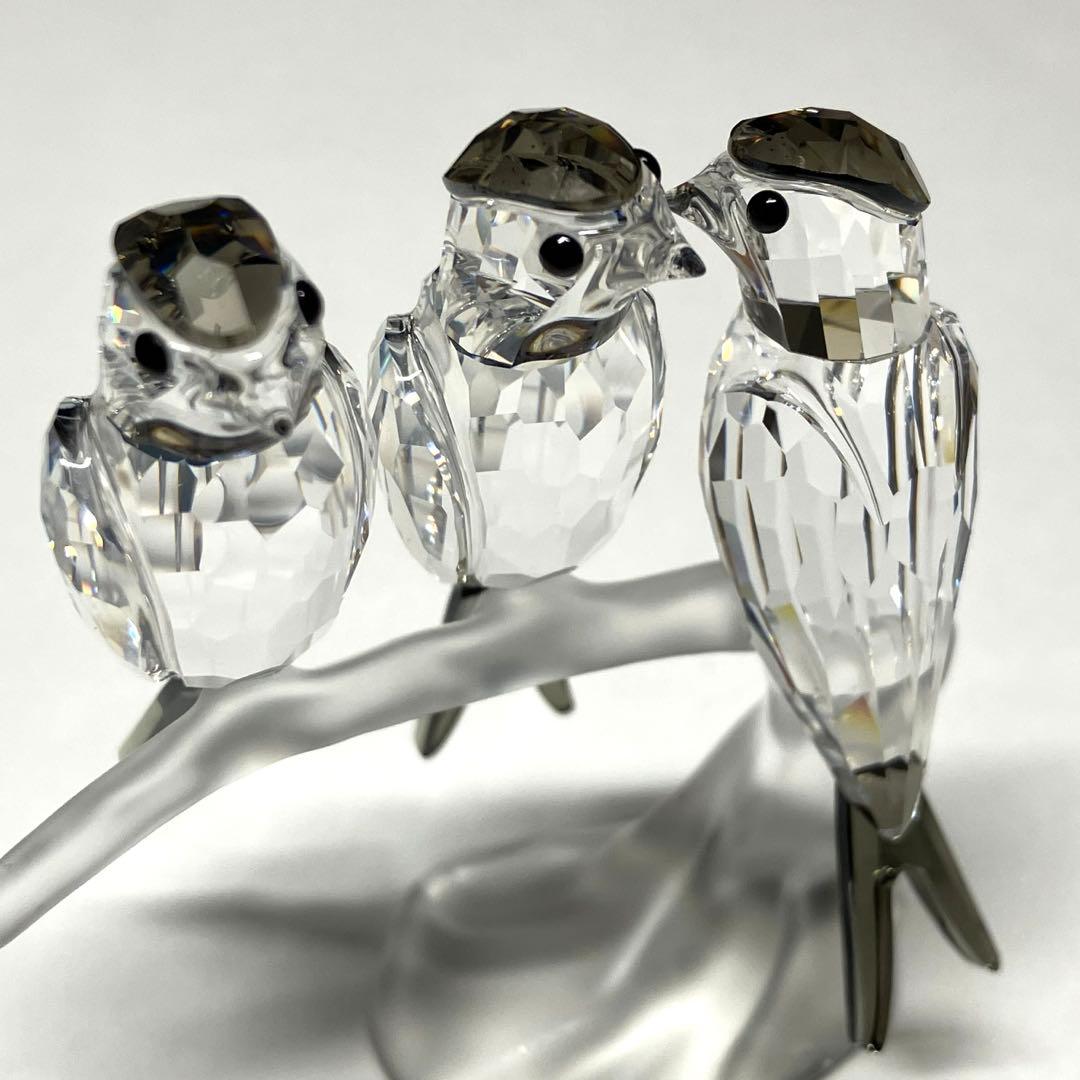 スワロフスキー置物　鳥 SWAROVSKI（スワロフスキー） Swarovski 1996年 廃盤品 置物 鳥