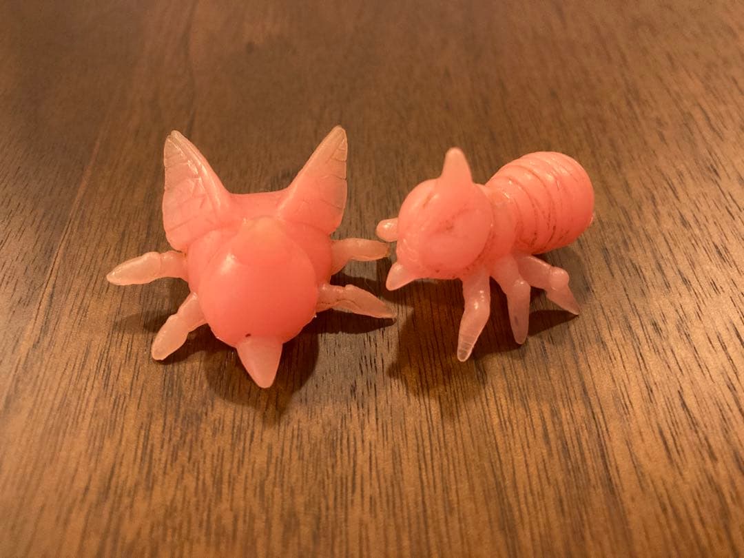 FC ファミコンチョコ　消しゴム　2個セット 纏め開封&複製日記 ファミコンチョコ メトロイド ギガ パーツ 蓄光
