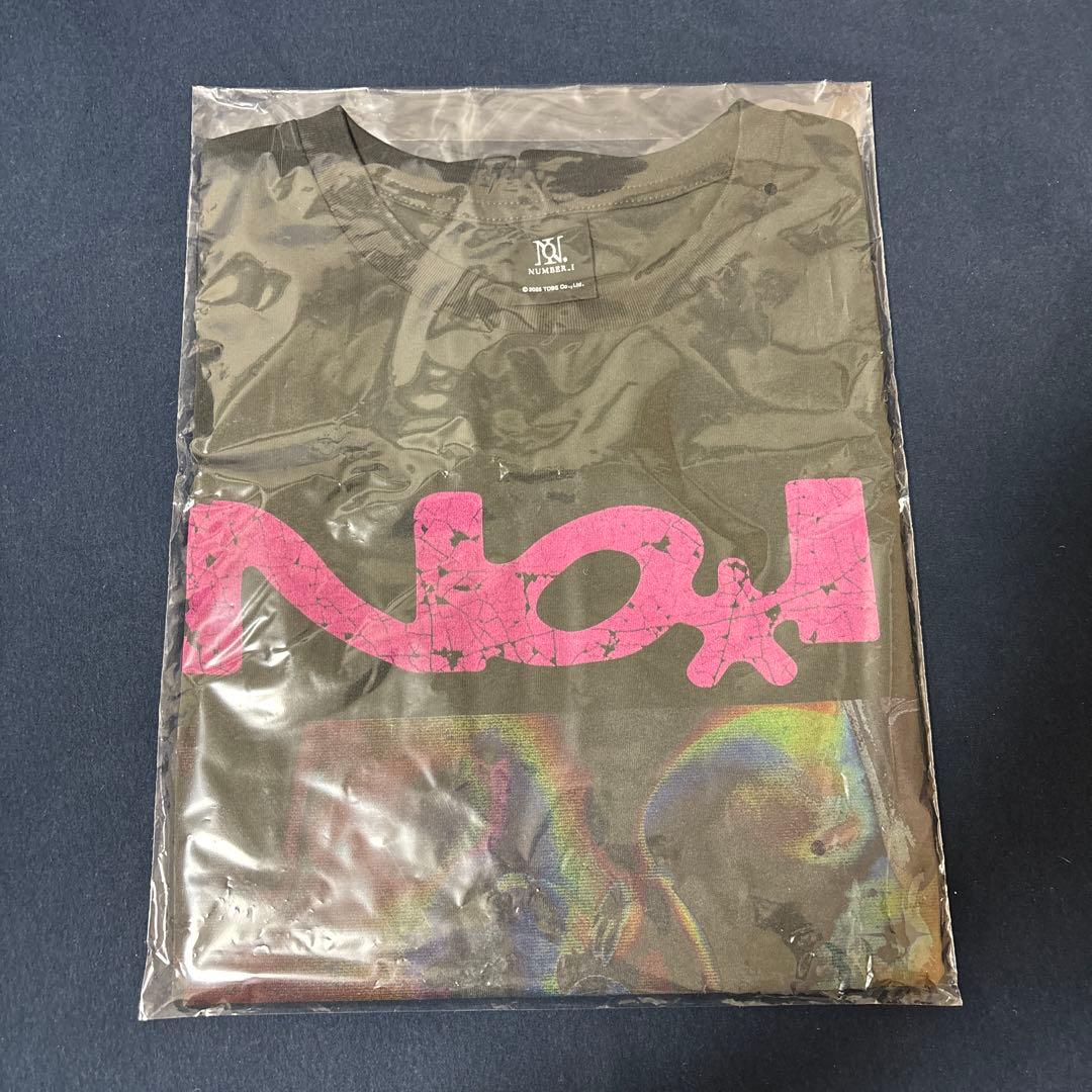 新品未開封　Number_i 2025ツアーTシャツ 2025】Number_i LIVE TOUR No.Ⅱ Tシャツ（スミクロ） - メルカリ