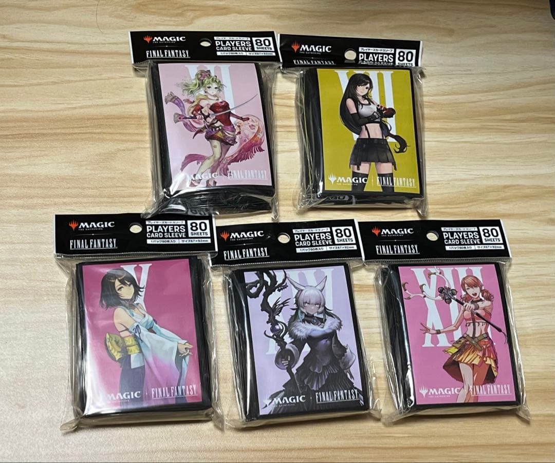 新品・未開封　MTG FINAL FANTASY スリーブ 5種セット エンスカイ 新商品情報】 『マジック：ザ・ギャザリング――FINAL