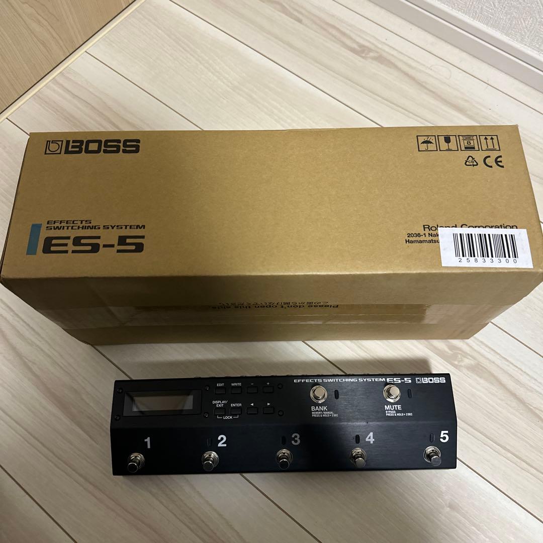 BOSS エフェクトスイッチャー ES-5 BOSS『ES-5』スイッチャー – Haluna Guitar Studio