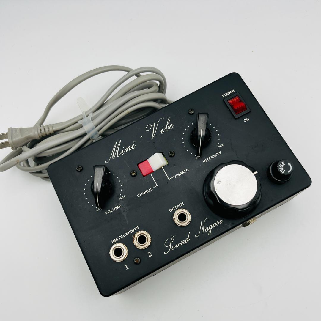 SOUND NAGASE Mini-Vibe ミニヴァイブ エフェクター Sound Nagase Mini-Vibe」エフェクターレビュー！ | 魔法の箱研究所
