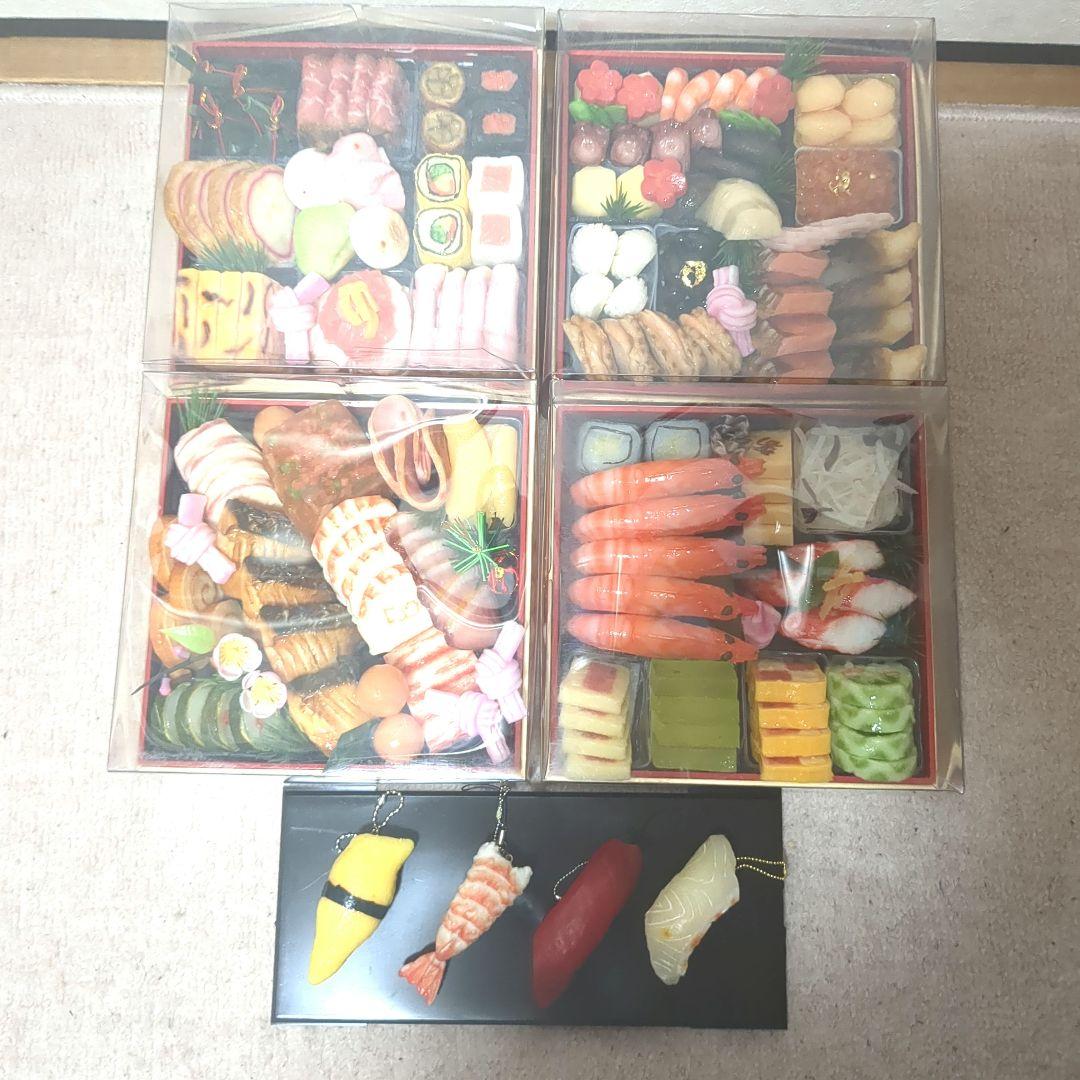 おせちサンプル(４段重)→205㍉✕205㍉✕90㍉ 2025おせち「味百華 四段重」のお得通販｜Kuradashi(クラダシ)で