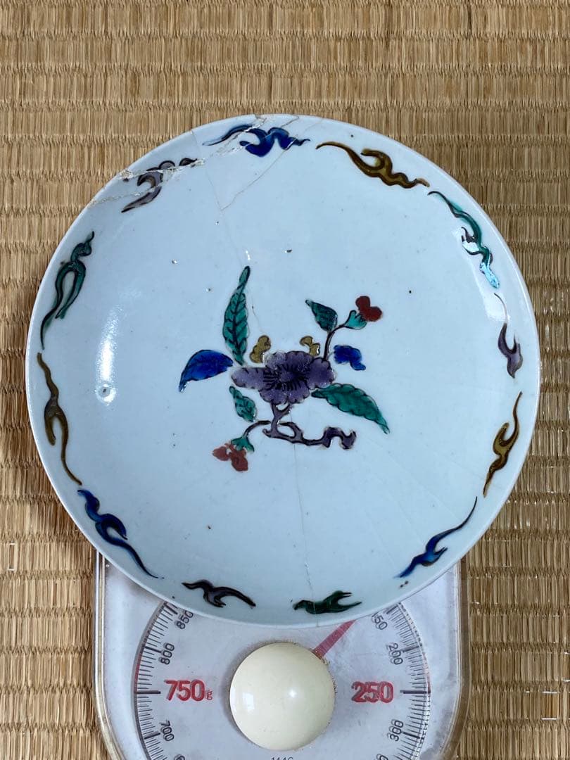 ♦江戸時代前期 古九谷 五彩九谷 小皿 珍物 珍品 古九谷様式 古美術品 骨董品 学芸の小部屋 -戸栗美術館-