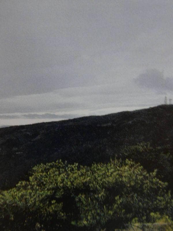 大畑稔浩、『瀬戸内海と野呂山』、希少画集より、状態良好、新品木製額・