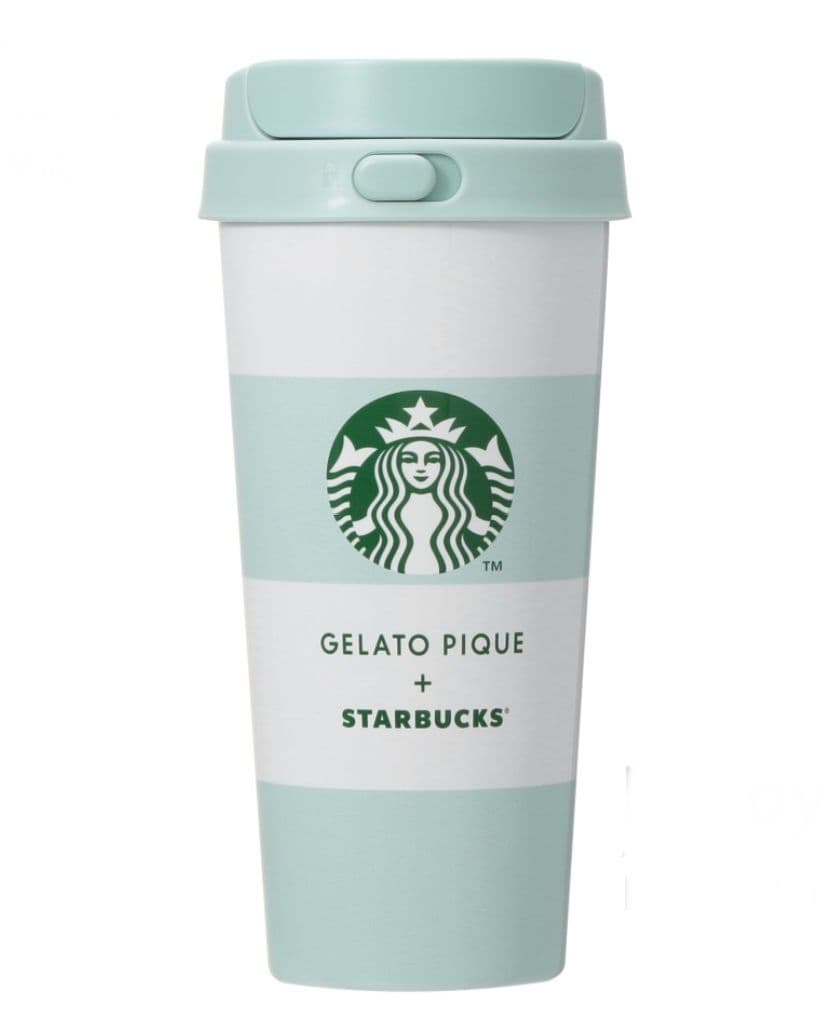 gelato pique ボーダーステンレスTOGOボトル ミントグリーン スタバ×ジェラピケ】コラボグッズ全25品！実物写真付きで紹介