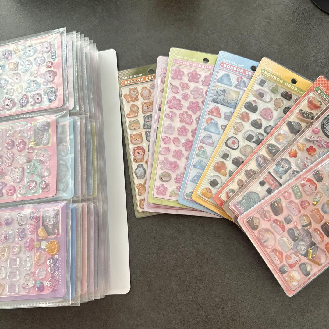 【正規品】ボンボンドロップシール35枚　うるちゅる１枚　コットンパフィー1枚 サンスター文具 ボンボンドロップシール ちいかわ 古本屋 : Happy