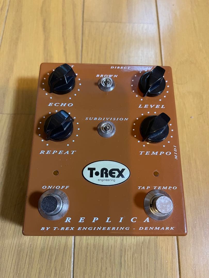 T-REX Replica ディレイ　アダプター付き → T-REX EFFECTS ← Pedals for guitar and bass players!