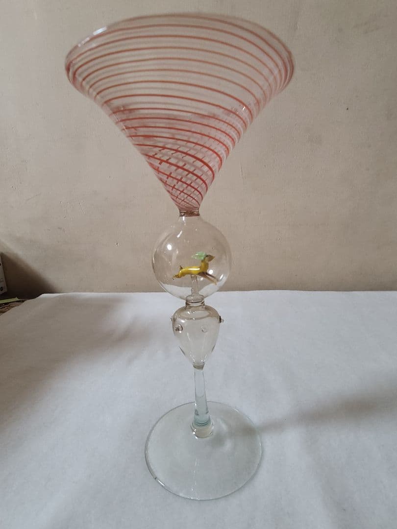 1930年頃オーストリアビミニグラス 鹿 P3908666390