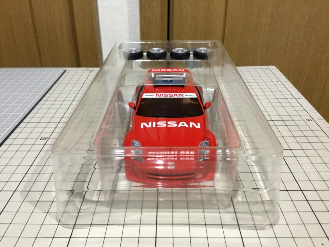 京商 ミニッツ ボディ 日産フェアレディZ セーフティカー（レッド