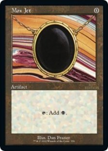 Mox Jet (Retro Frame) • 30th Anniversary Edition (30A) #556