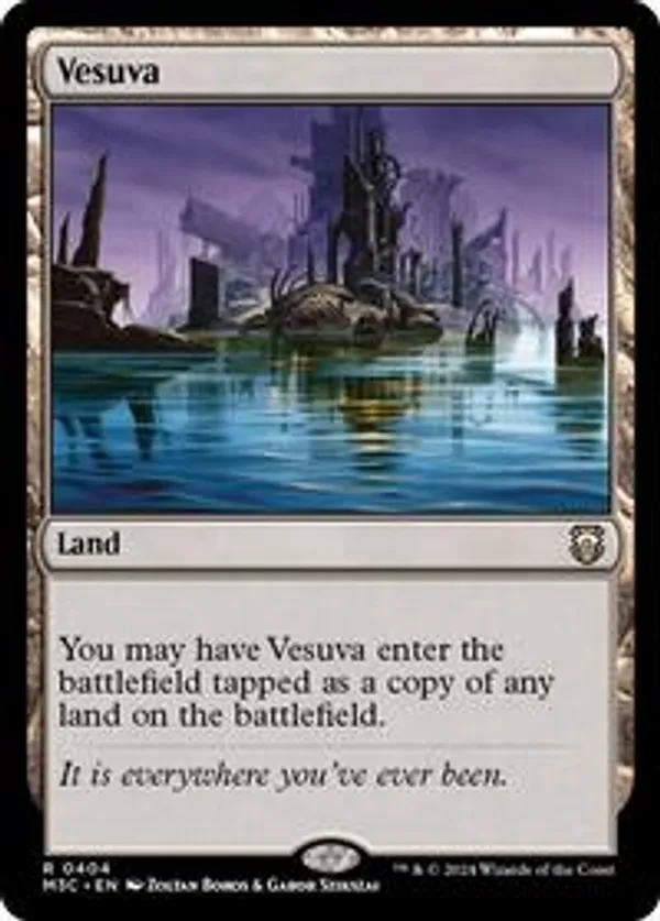Vesuva (Halo Foil) • Secret Lair: An Encyclopedia of Magic (SLC) #49