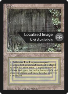 Bayou • Revised Edition (3ED) #283