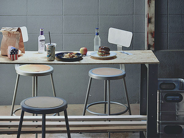 PACIFIC FURNITURE SERVICE LAB STOOL L / パシフィックファニチャー
