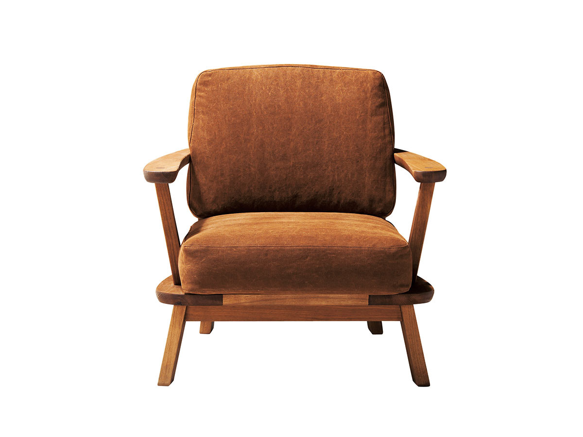 MINO Sofa 1S / ミノ ソファ 1人掛け（柿渋帆布） - インテリア・家具