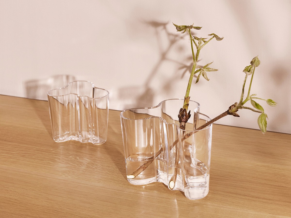 レアiittala イッタラ アアルトベースコバルトブルー160
