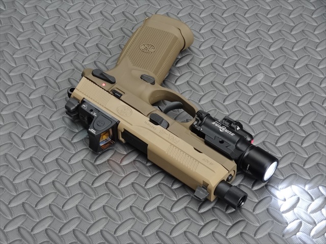VFC/CyberGun FNX45 Tactical GBBピストル (BK) [VFC OEM/ガスガン]