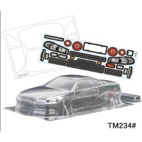TEAM C製 ミニ3.4ボディ(210mm) [TM234#] - スーパーラジコン