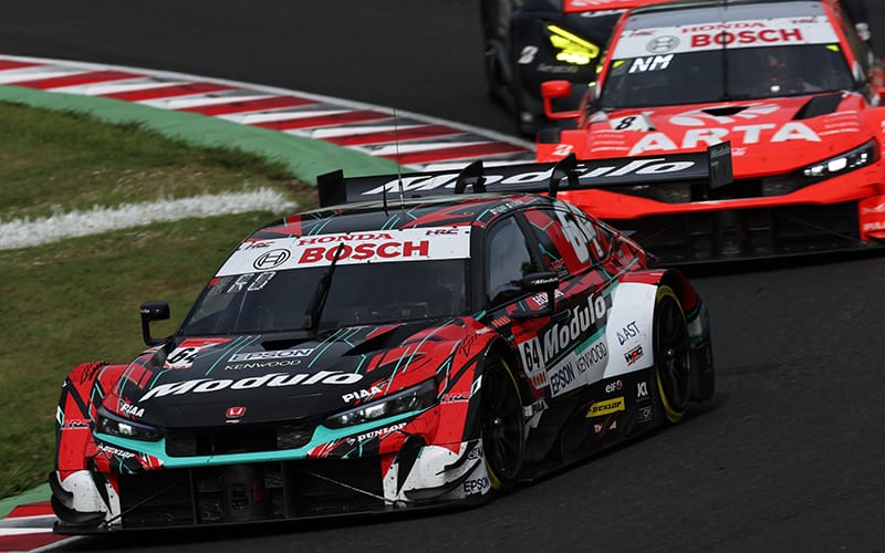 第6戦 SUGO：決勝日】What's on?：No.64 Modulo CIVIC TYPE R-GT