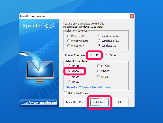 How to set up a ZanPrint ZN890 Receipt Printer (on a Windows